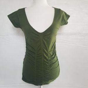 MOSSIMO WOMENS SCOOP NECK SHORT SLEEVE TOP